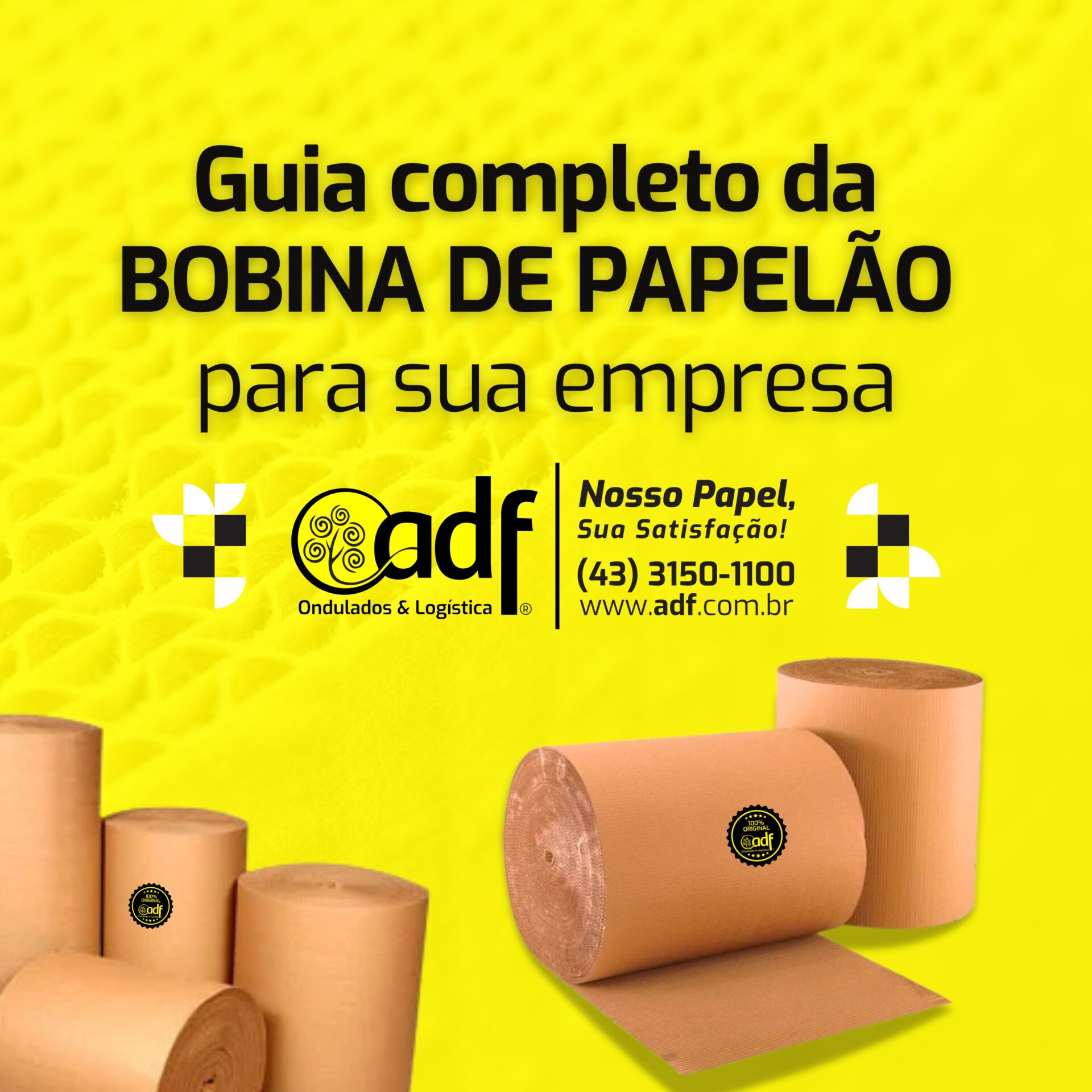 BOBINA DE PAPELÃO ADF