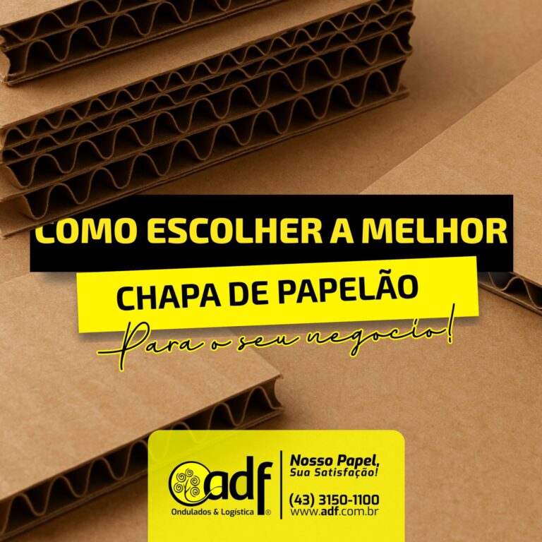 Chapa de Papelão Ondulado